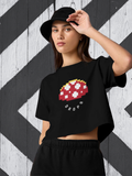 Mushroom Street Crop Tee