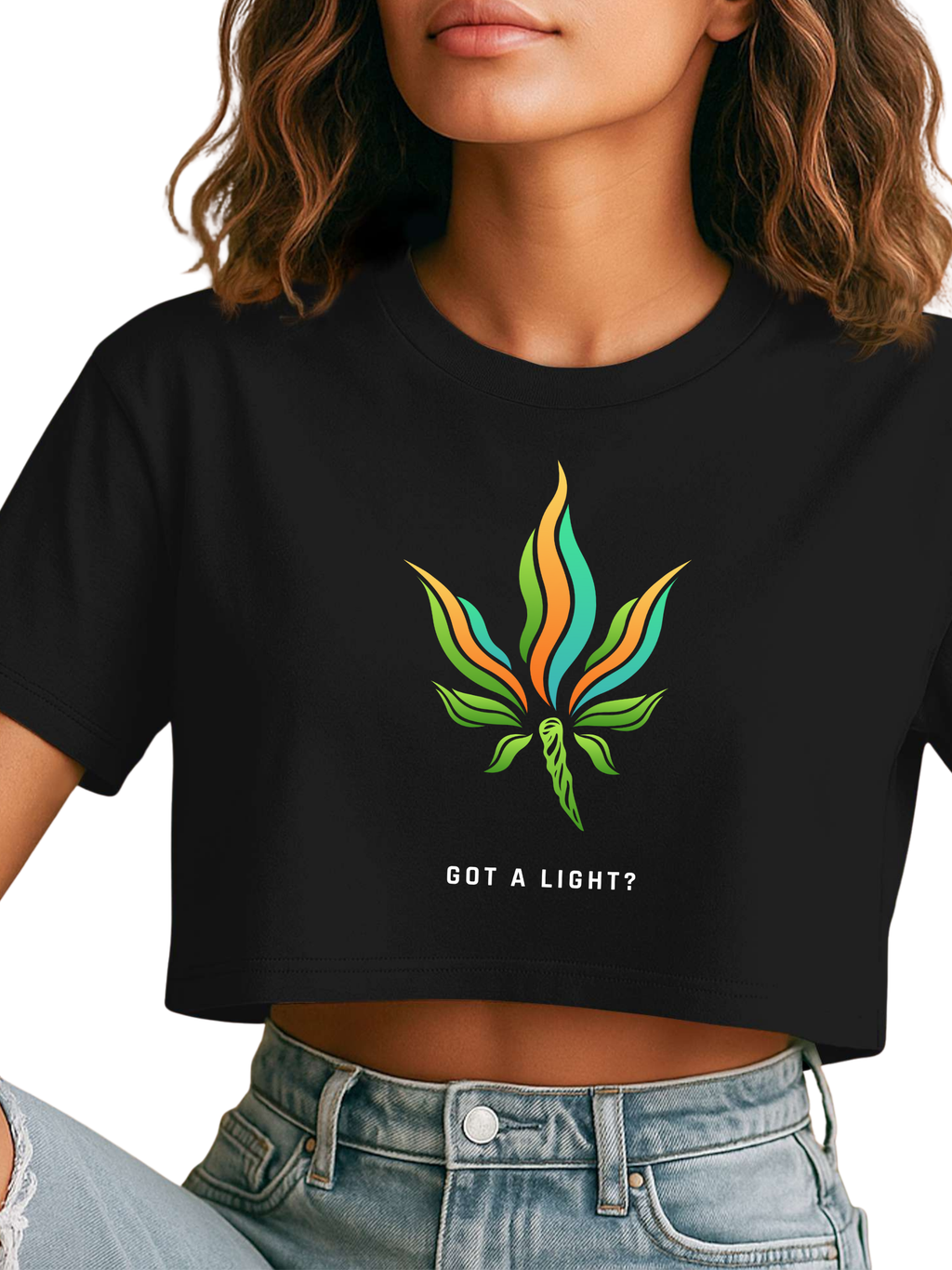 Got a Light Street Crop Tee