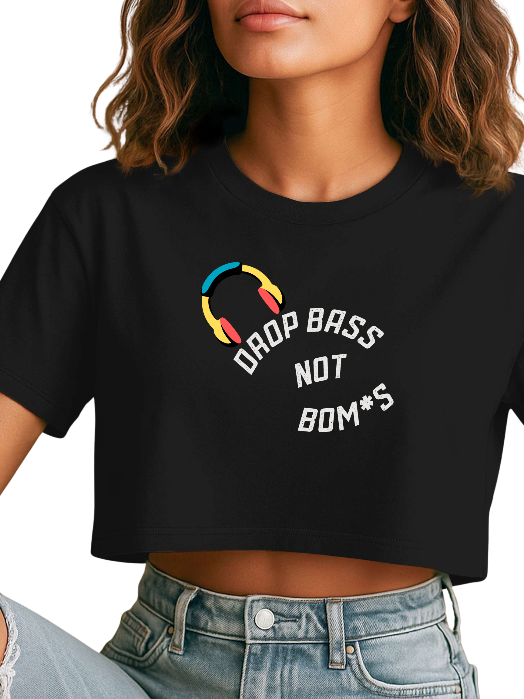 Drop Bass Street Crop Tee