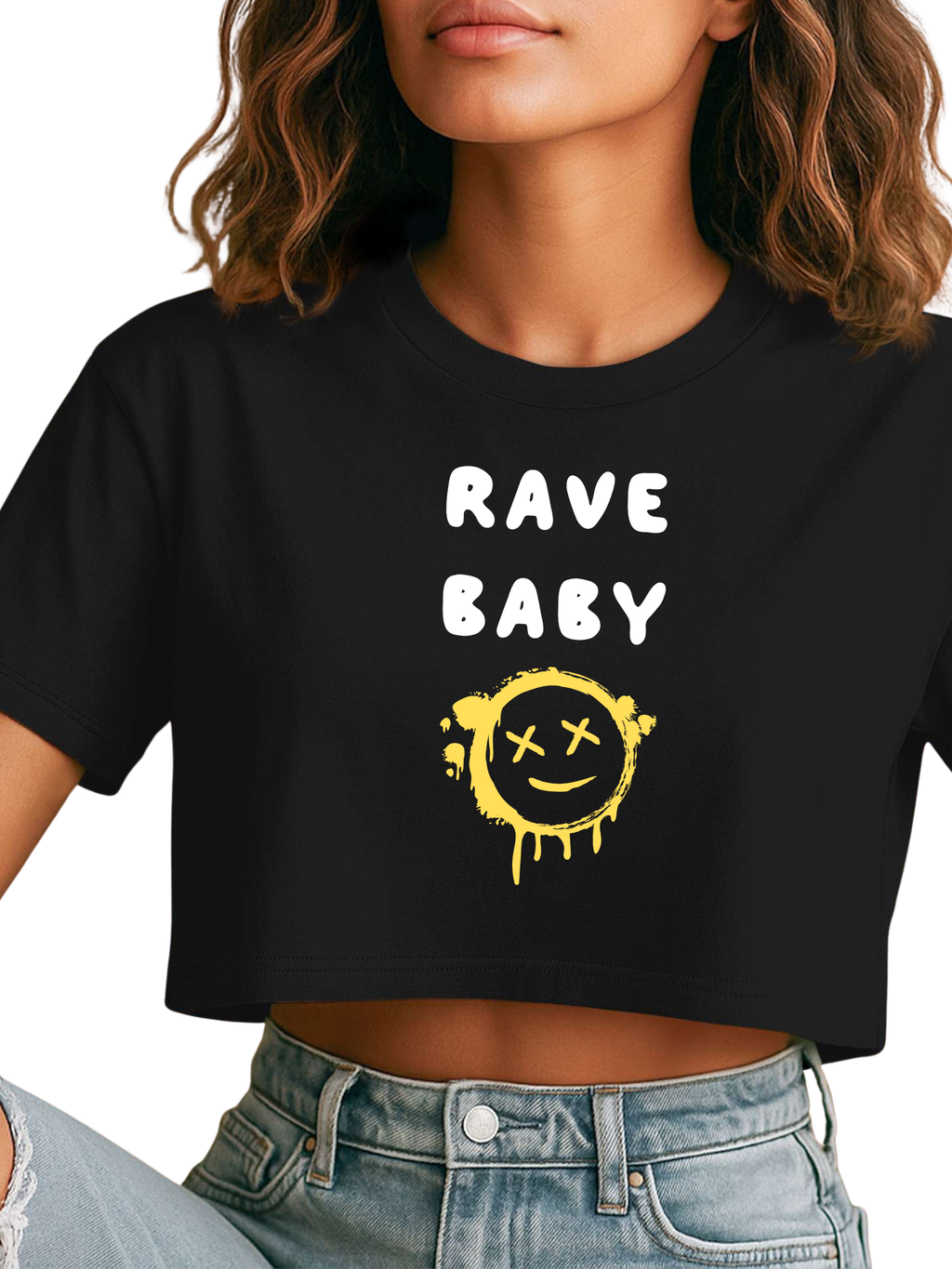 Rave Baby Street Crop Tee