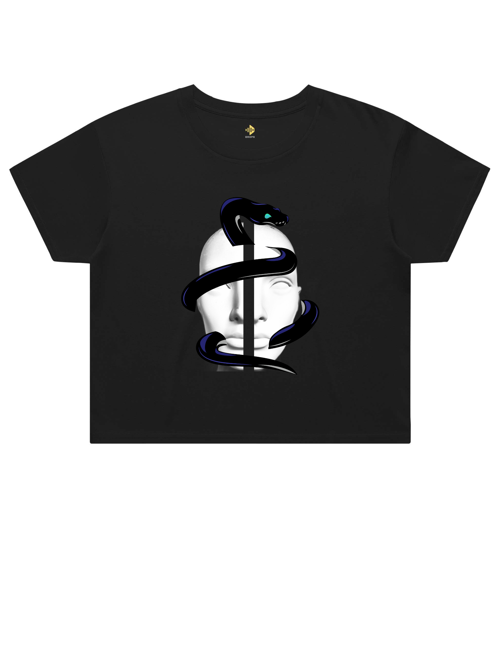 Cosmic Serpent Street Crop Tee