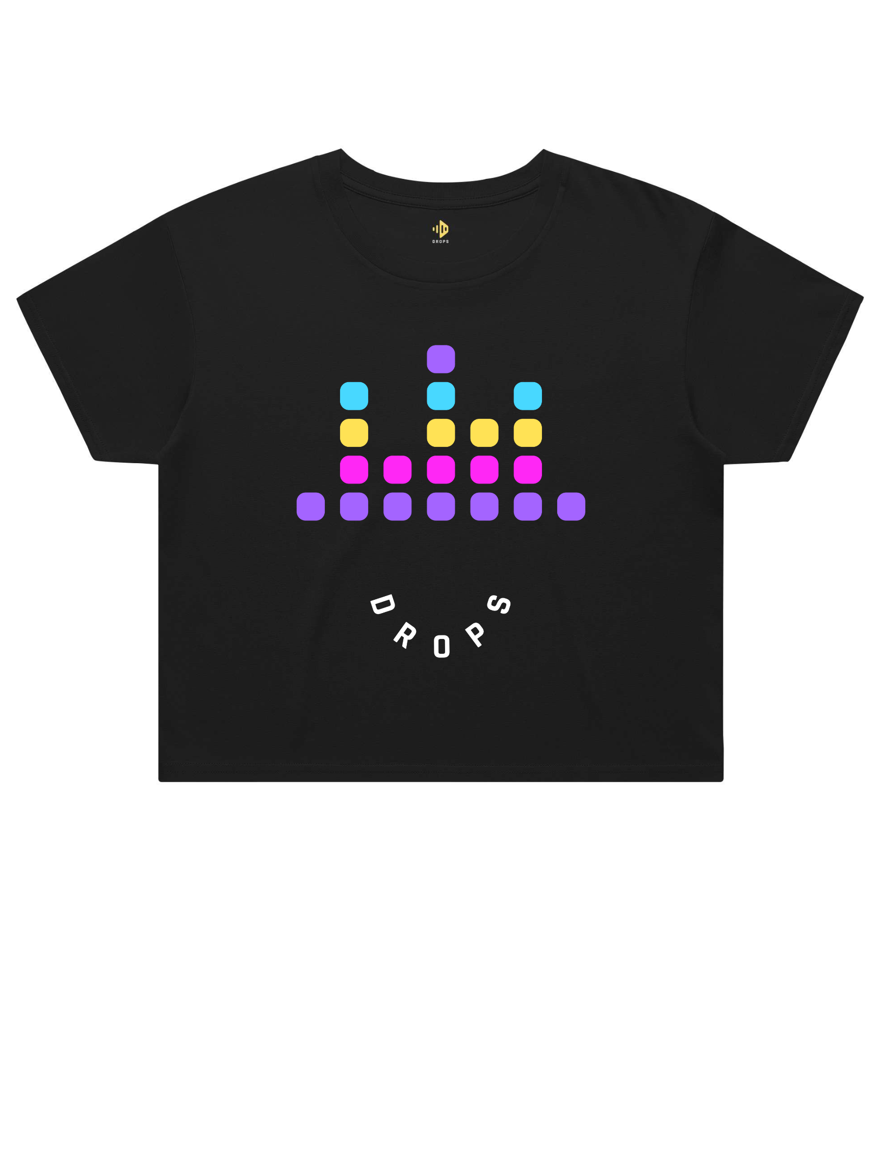 Neon EQ Street Crop Tee
