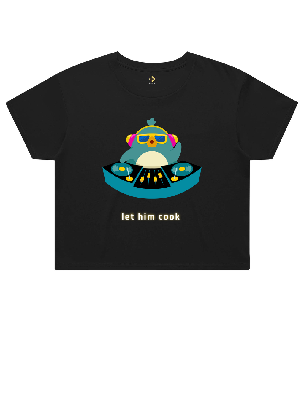 Let Him Cook Street Crop Tee
