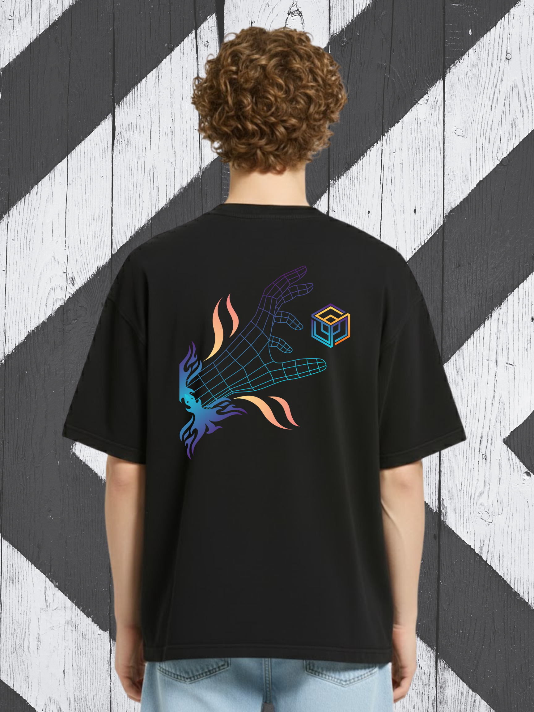 Cosmic Handshake Heavyweight Comfort Tee