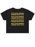 Rave-Sleep-Repeat Street Crop Tee