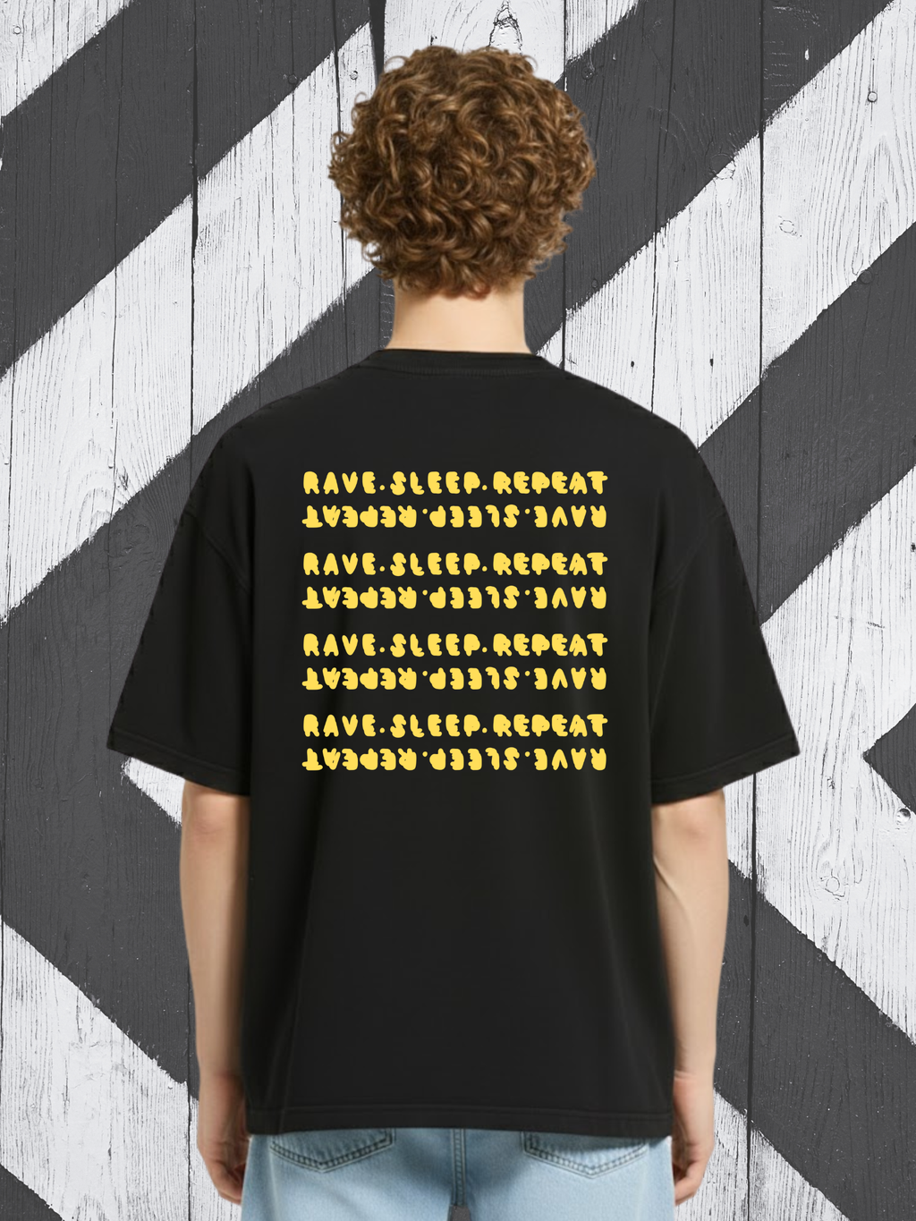 Rave Sleep Repeat Heavyweight Comfort Tee