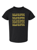 Rave-Sleep-Repeat Toddler Jersey Tee