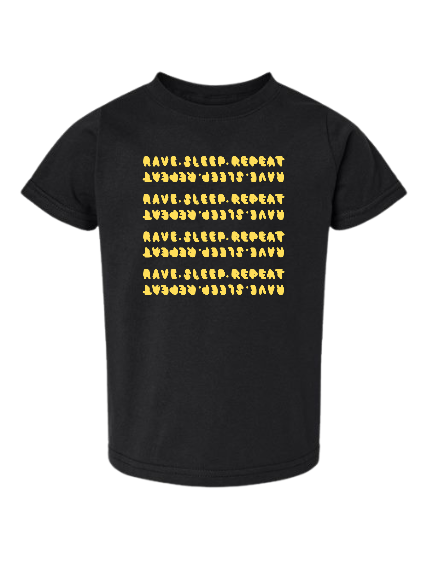 Rave-Sleep-Repeat Toddler Jersey Tee
