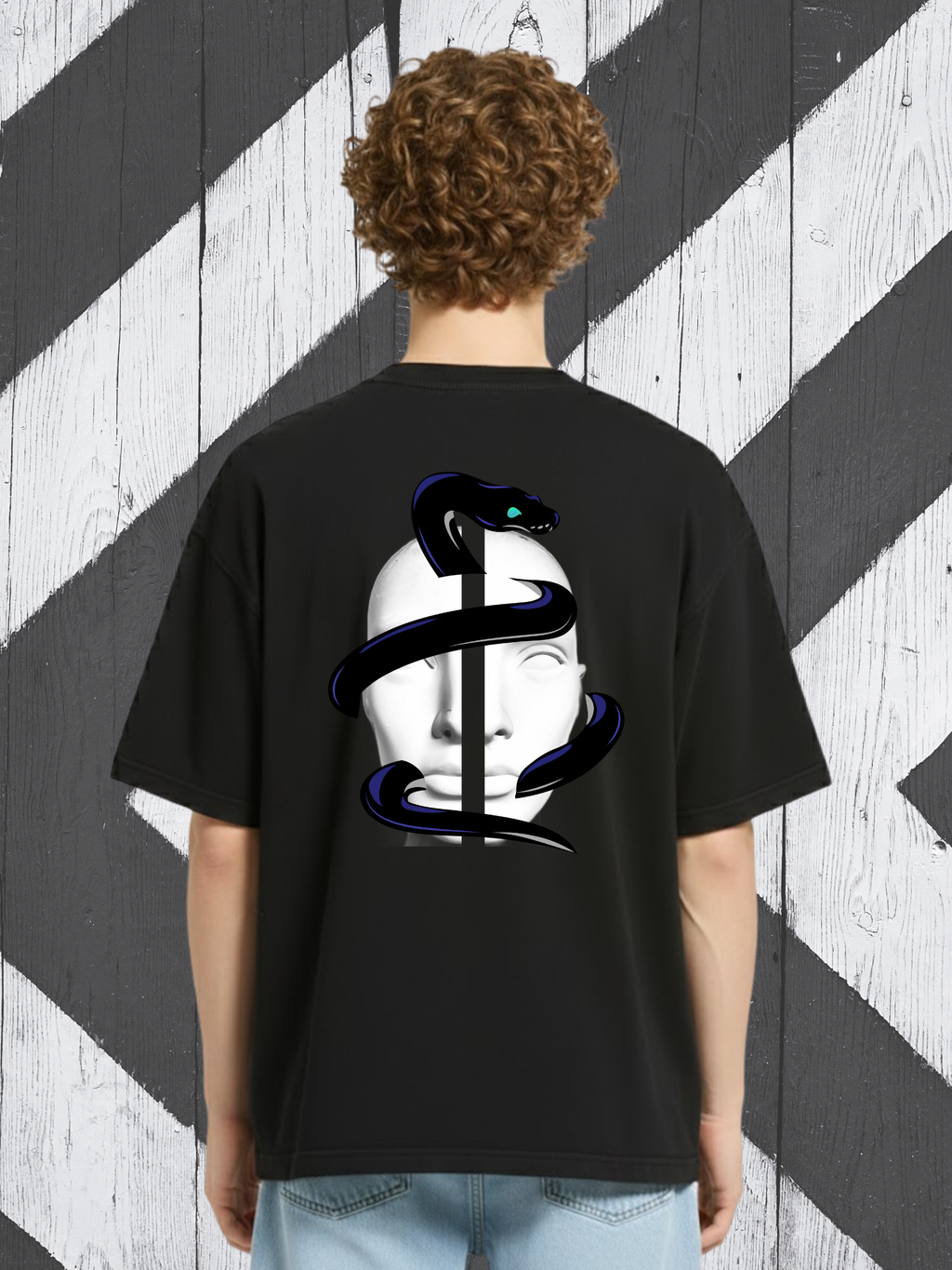 Cosmic Serpent Heavyweight Comfort Tee