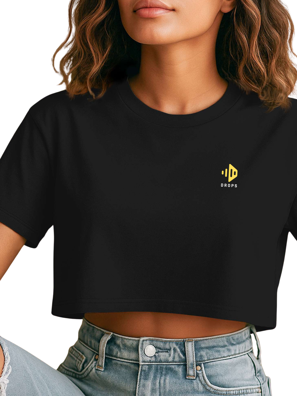 Rave-Sleep-Repeat Street Crop Tee